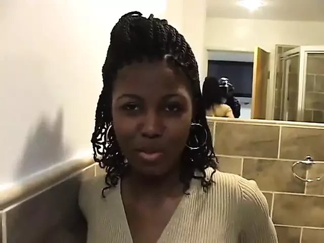 Girl squats over the toilet and gives it a nice golden rain