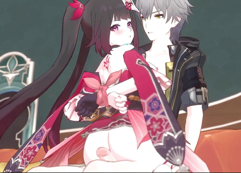 Honkai star rail - sparkle x caelus, leidenschaftlicher sex - hentai-animation 3d