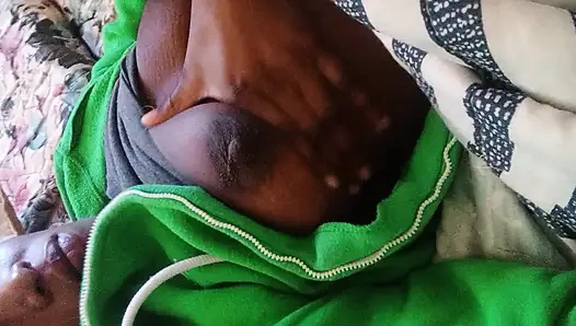 I want to suck my maid's breast