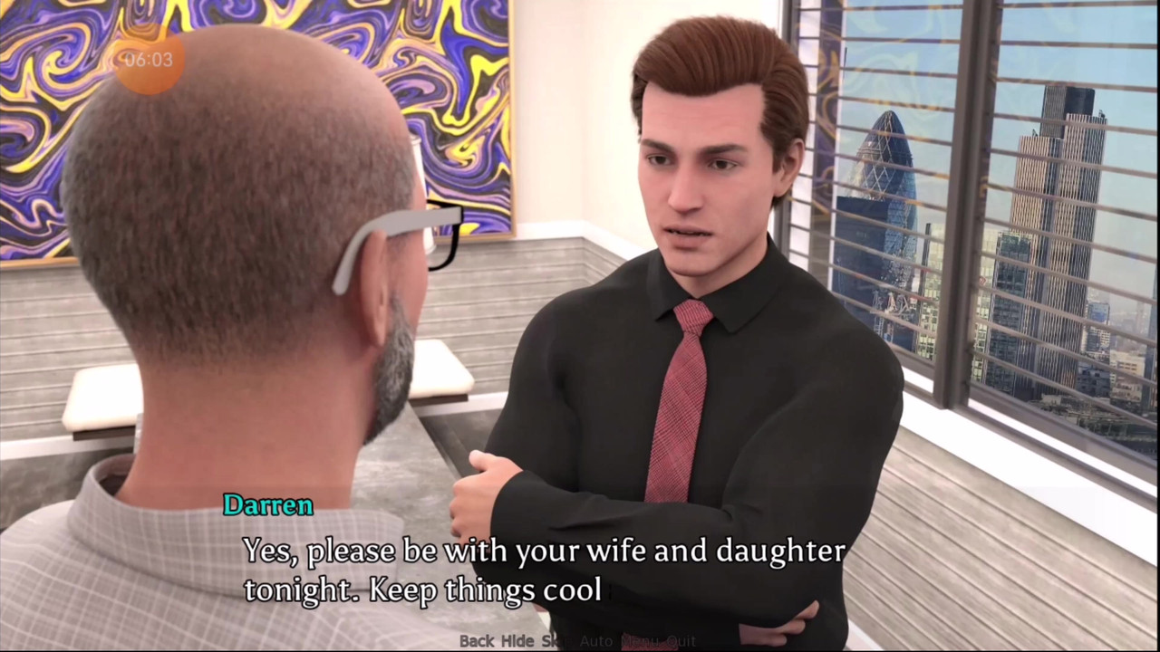 完美的婚姻 #7 - hank 抓住了 anne 的屁股