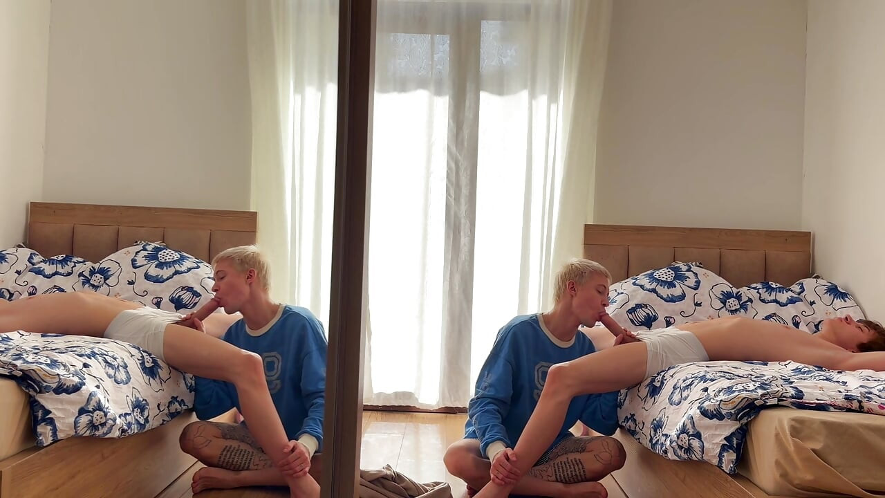Duboko pušenje i jebanje uske guze slatkog tipa