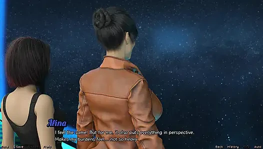 Gestrandet im Raum: mädchen, Sci-Fi-geschichte. Ep.14