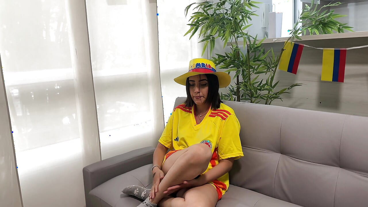 My horny Latina best friend is waiting for me without underwear and betting her rich wet pussy if her team wins. 2026 World Cup special!