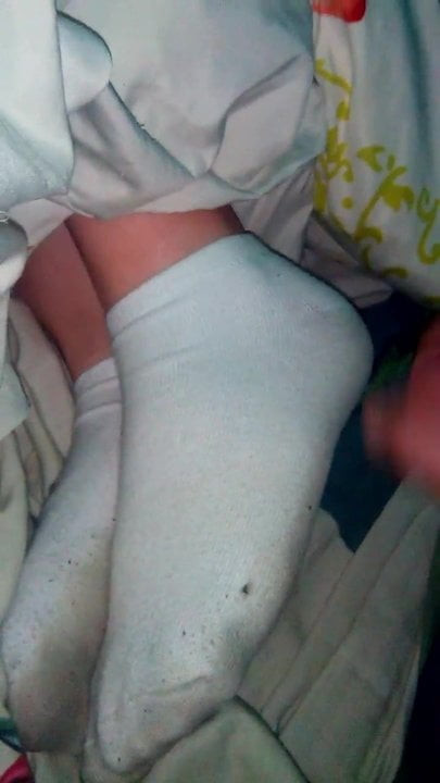 cum on girlfriends socks