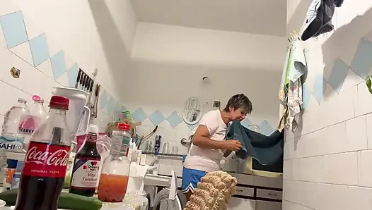 Showered & Fucked with My Stepmother!!!