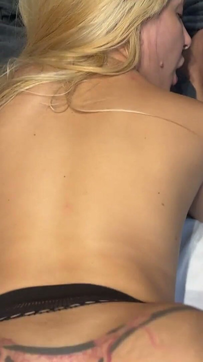 Naughty couldn't resist seeing me plugged in and gave me a lot of dick | Clip 1