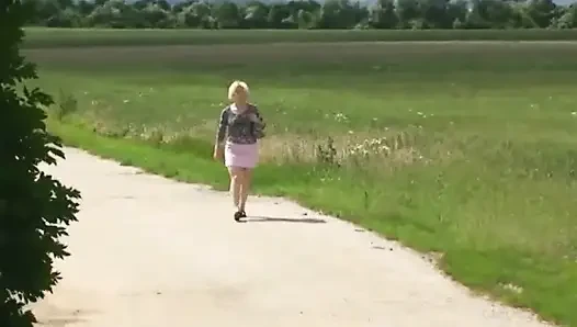 Rampa üzerinde işiyor