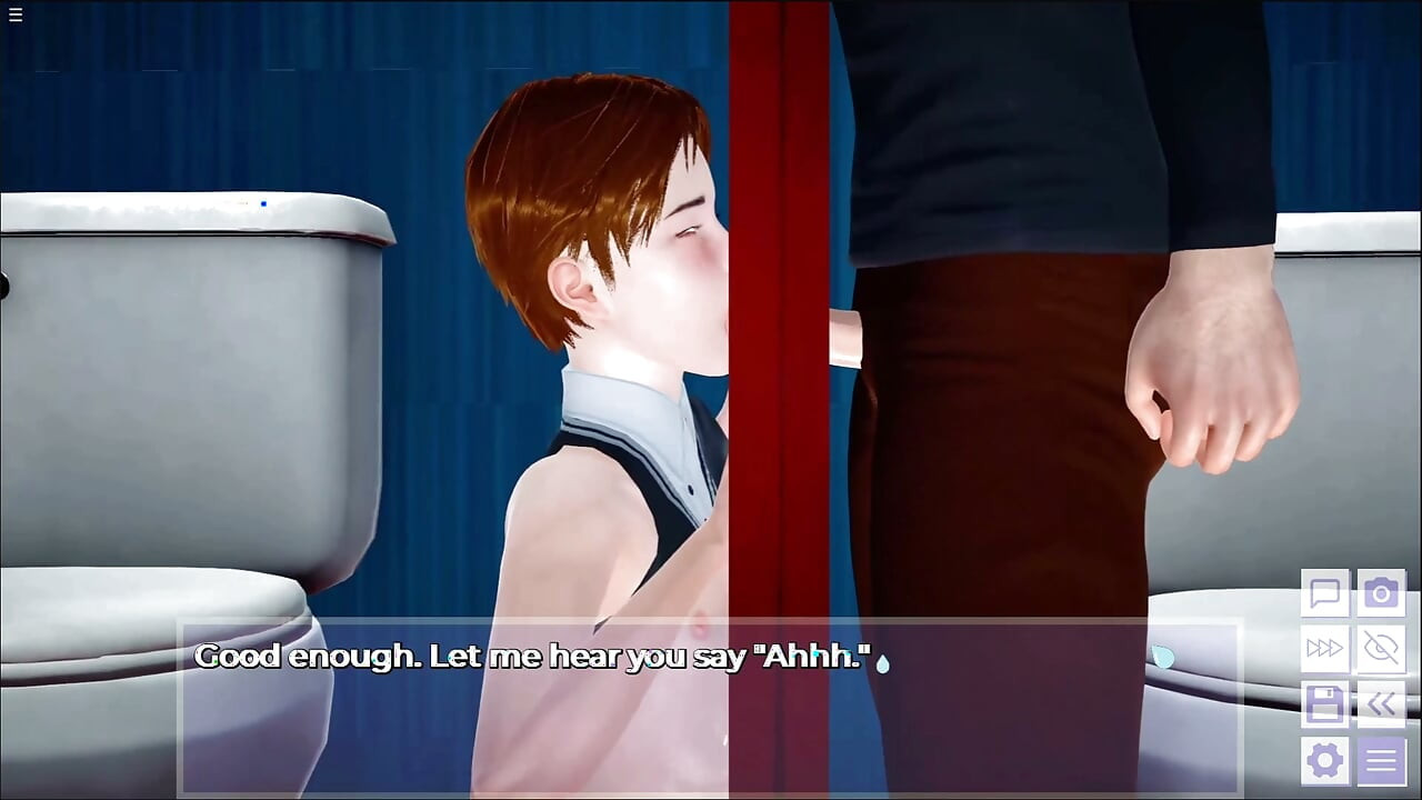 18 Plus School Boy Having Anal Sex With Teacher Big Cock In Toilet