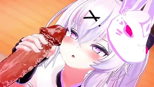 Ninja kız elle muamele yüze boşalma büyük göğüsler mmd 3 boyutlu mor gözler renk düzenleme smixix