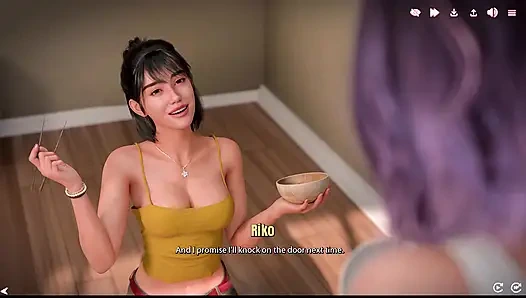 Julia in Japan 6 tanaka bekam einen pieve von Himikos brust