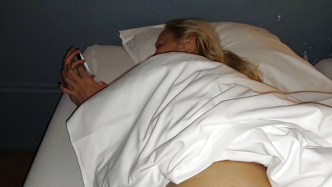 Mature Blonde Wife Enjoys Foot Worship