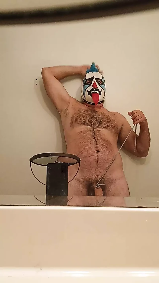 Choked my Cock and Myself