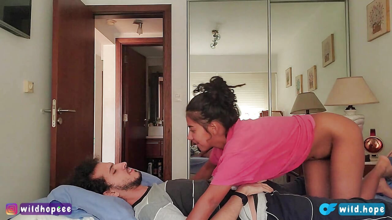 Wild Hope's first porn video fucking with her husband
