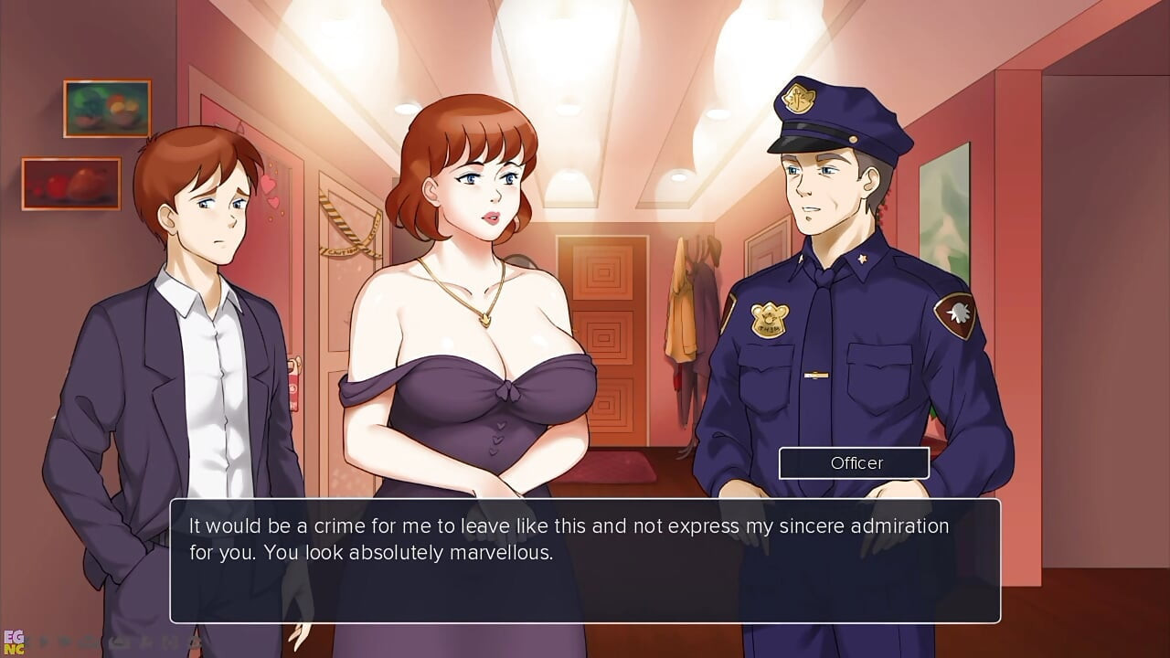MILFs Plaza 22 - Romantyczna kolacja z moją mamuśką szwagierką - autor: Eroticgamesnc