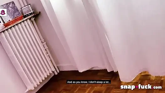 Mya & Candy amcık yemeyi ve üçlü sekste sikiliyor! Snap-fuck