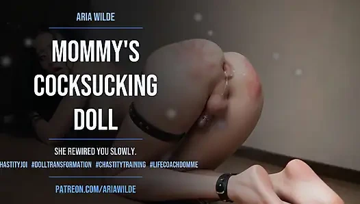 Boneka pengisap kontol ibu