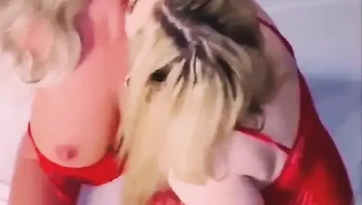 Zelex- Cindy lou teaches her shy friend how to be a filthy slut just like her in filthy threesome