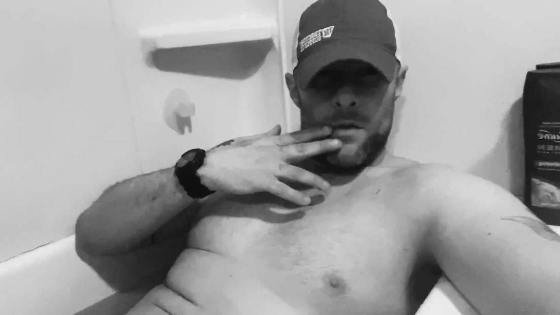 Soaking in tub