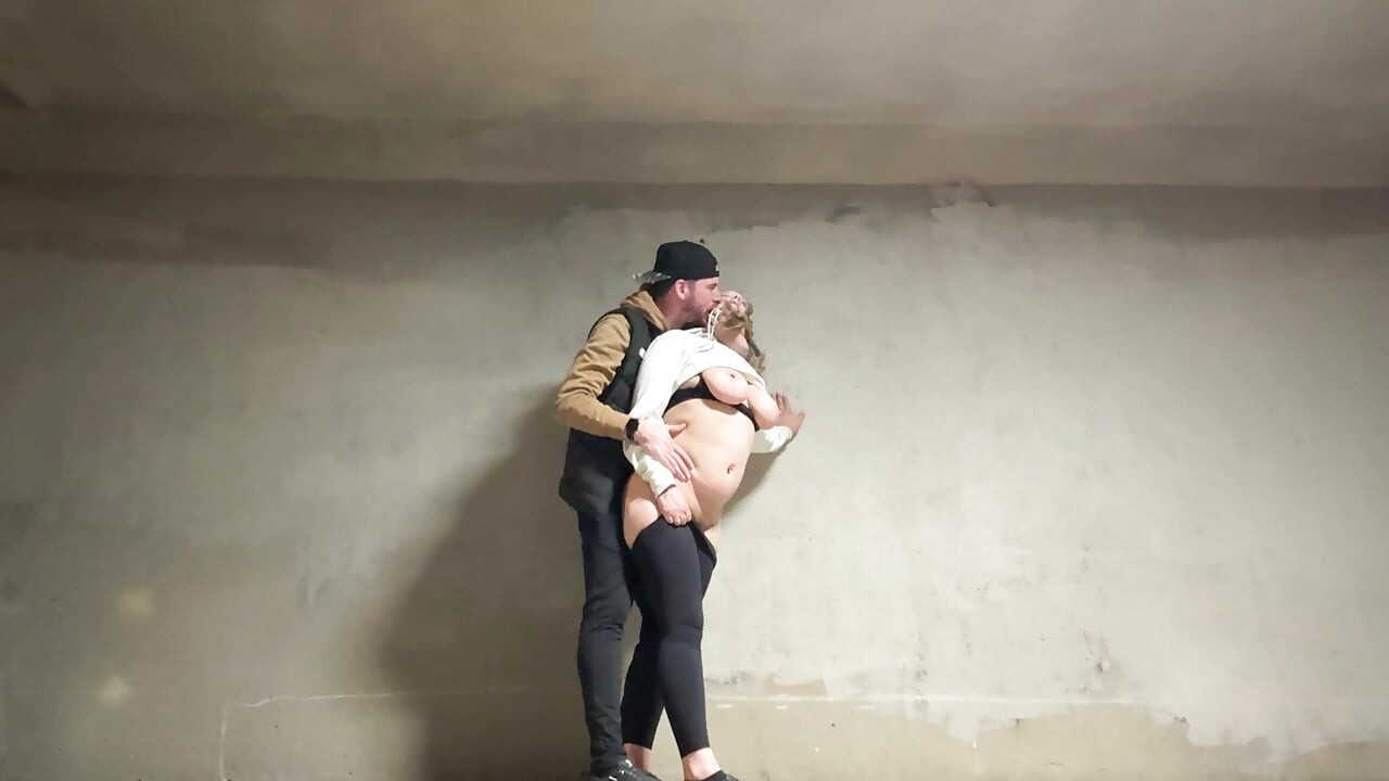 Wife Fucked Downtown After a Party Under a Bridge