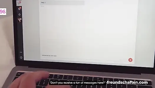 CHEATING: My wife reads in living room, I fuck teen in bedroom (German)! Sex-Freundschaften