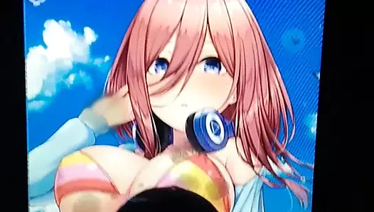 Tribut de spermă Nakano Miku