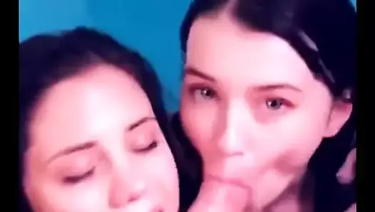 best blowjob from step sister and her friend in public pool