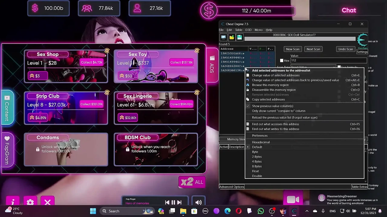 Sex Doll Simulator 3 Porn Game Play Part 02 Sex Game 18+ Nude Game