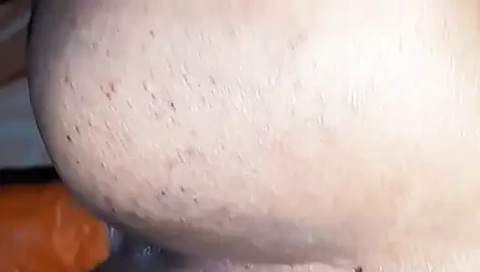 Today, after a long time, sister-in-law was fucked by making a mare.