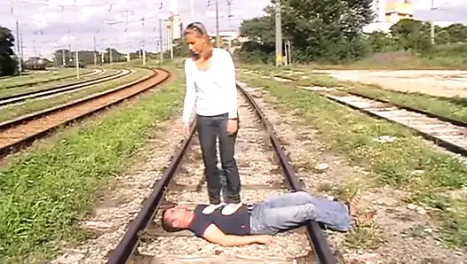 Топтание железнодорожных путей