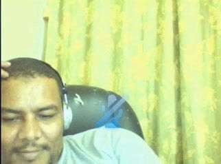 horny man in cam