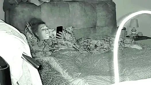 Wife Caught Chatting While Masturbating
