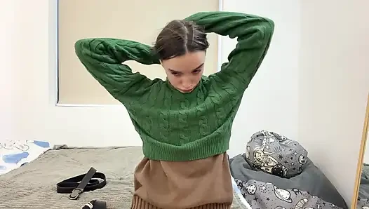 Sweater Slave Knitted Fetish & Cruel Dominance