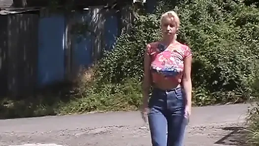 Wonderfully Big and Heavy Tits on Sweet Blonde
