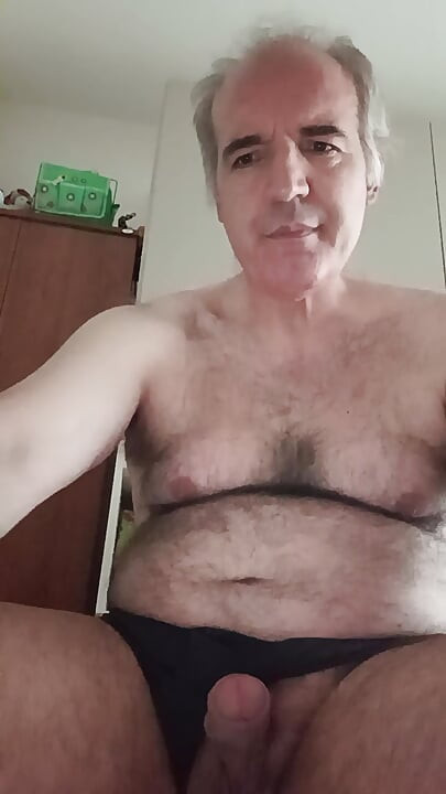 A Long Hot Masturbation of My Hard Cock on a Saturday in July