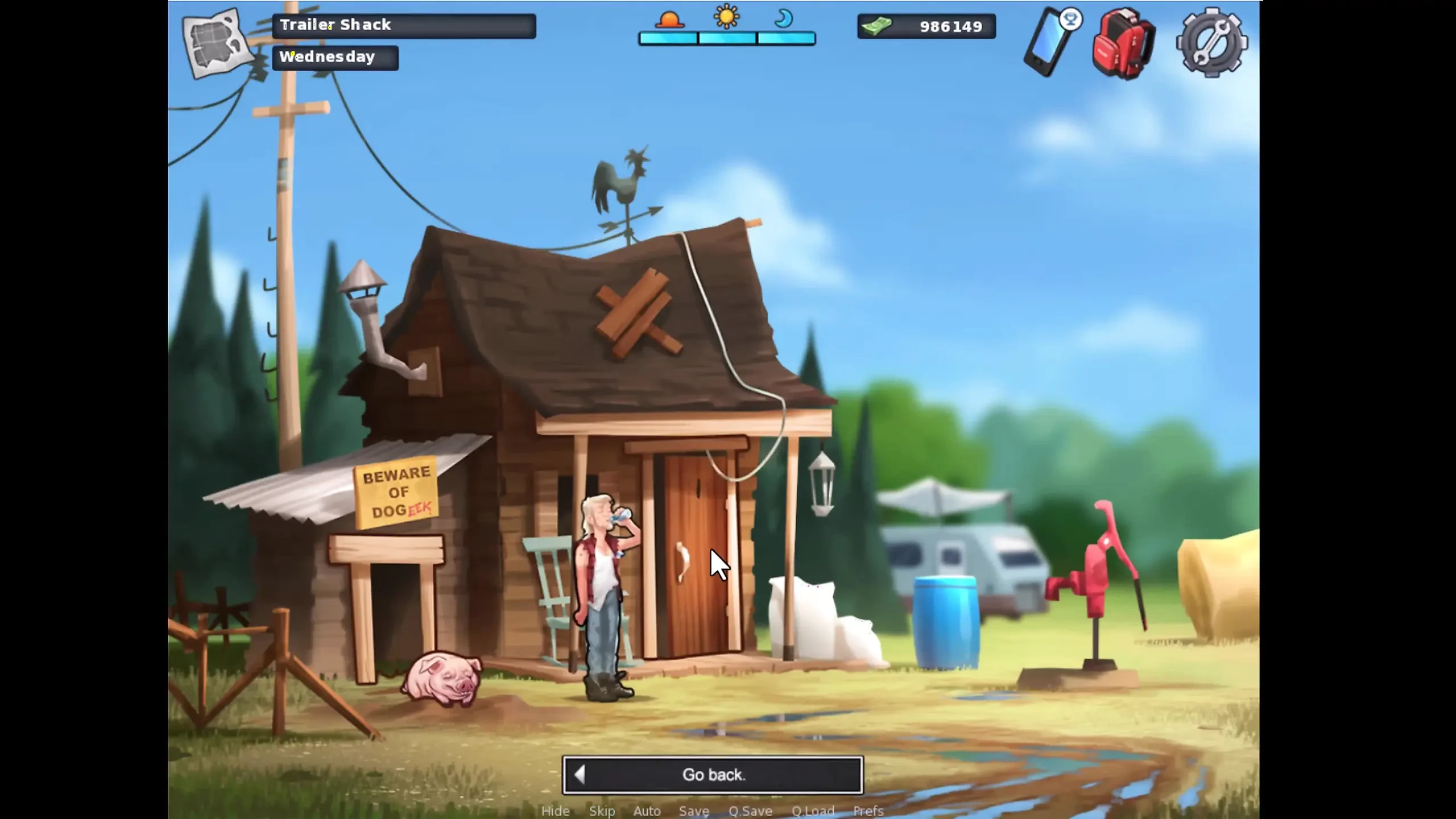 Summertime Saga - Jenny teherbe esett - Diana kézimunkát adott nekem az asztal alatt - az új tudományos projekt csodálatos FH