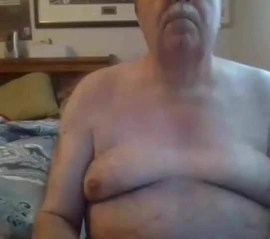 grandpa show on webcam