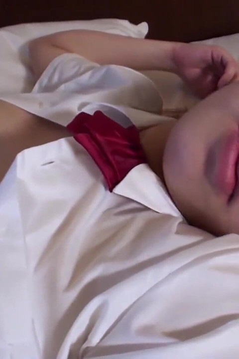 Short Haired Brunette Asian Bends Over to Get Her Hairy Pussy Fingered Until She Cums