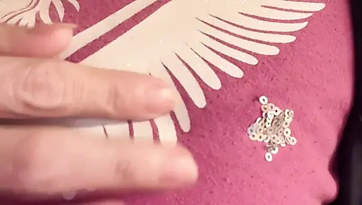 wipe clean pussy after pee amazing feel