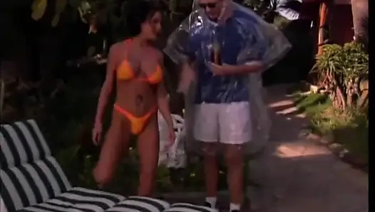 Busty Slut Enjoys Dildo and Cock