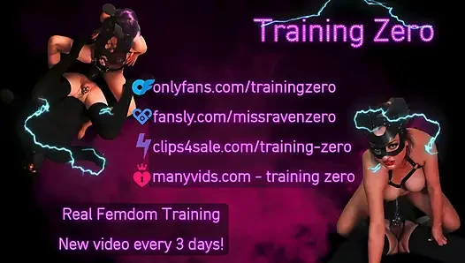 Training zero miss raven auf der fickmaschine Domina necken und verweigern orgasmen