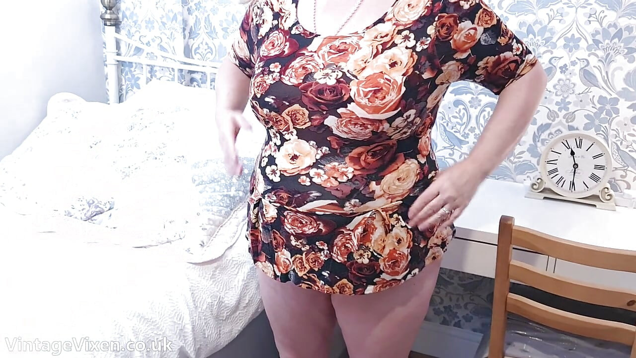 Only Good Boys Are Allowed to Watch BBW Auntie Dress and No Masturbating While You Watch