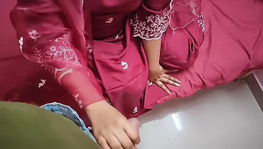 Bhabhi jaan ist so besorgt wegen des spermaberichts ihres ehemanns