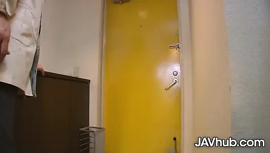 Sakura Saya Gets Horny While Painting the Nude Model