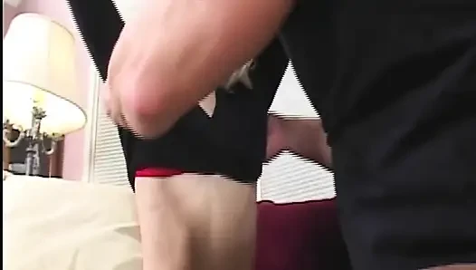 Zierliches Blondine Kriegt Es Hart in Den Arsch