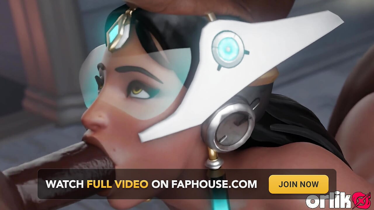 Symmetra Seks grupowy z 5 Bbcs - 3D Overwatch Animowane porno