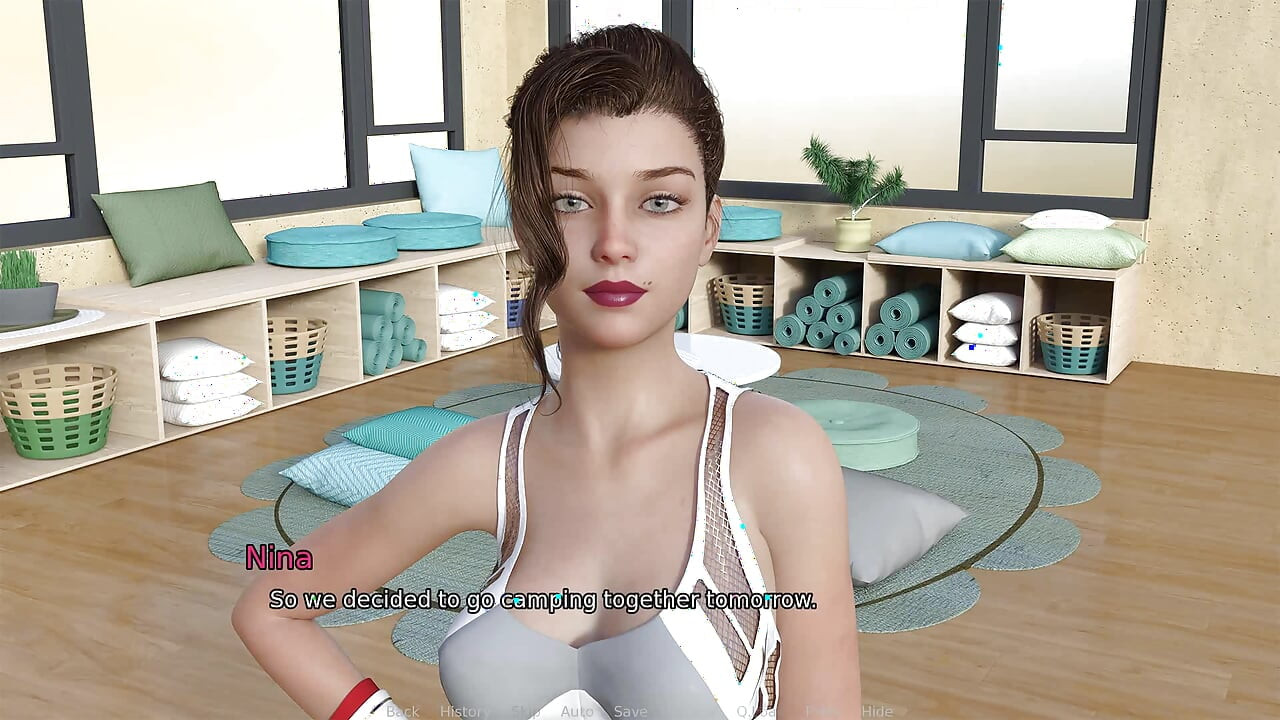 Summer of love: doggy sex and creampie and female orgasm at the same time ep 18