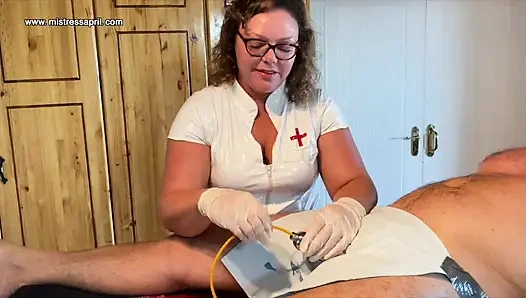 Dominatrix Mistress April - urethra block