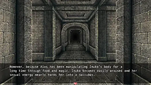 Сцены с маленькой ведьмой Inuko Aios