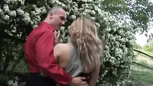 A Blonde and Very Horny MILF Queen of Blowjobs and Cum in Mouth