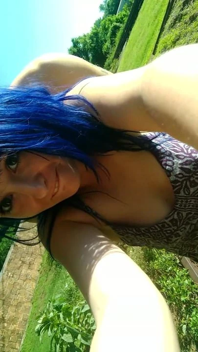 Nasty couple fucks by the railway part two